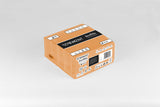 Servilleta Punta Punta 38x38cm Naranja, 40uds 24paq -Sentiment-