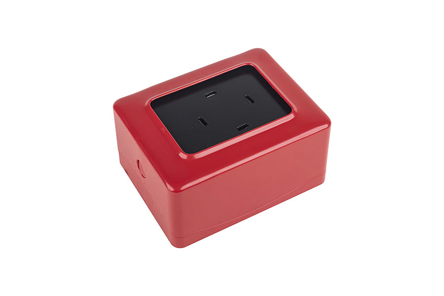 Servilletero Miniservi 17x17 Horizontal Rojo,