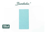 Servilleta Bambulux 48x48cm Pleg. 1/8 L Deco. Capri Agua Marina, 300uds