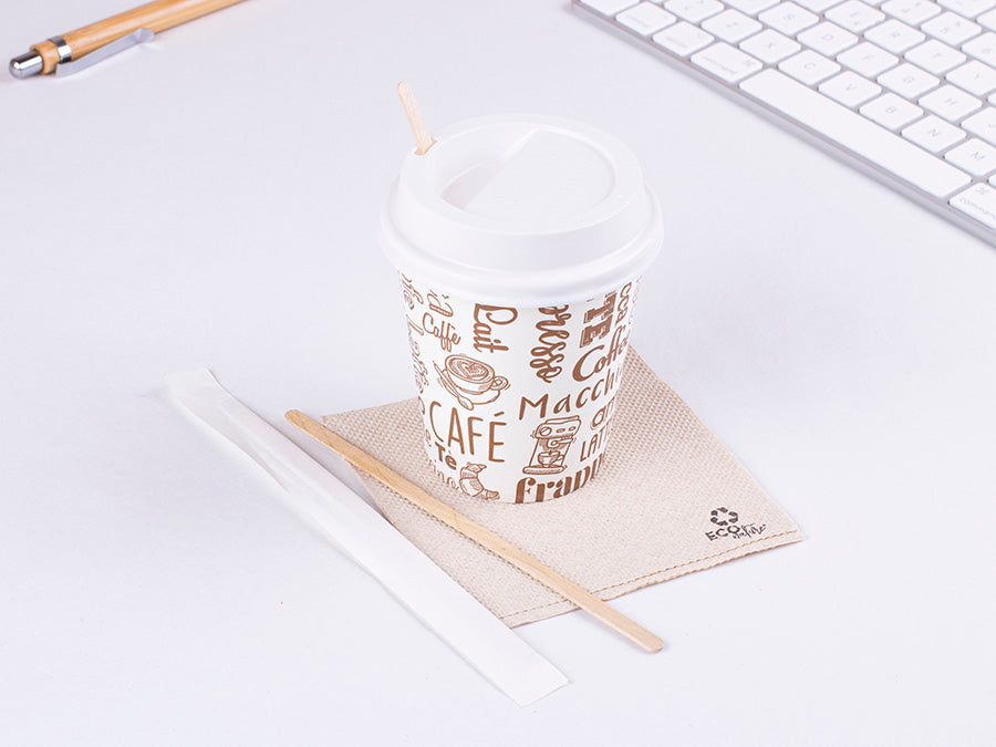 Paletina madera café 11cm Sin Funda 1.000 uds