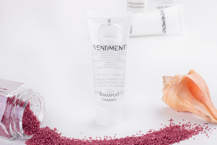 Shampoo 20ml. Sentiment (Basic Line), 500 units.