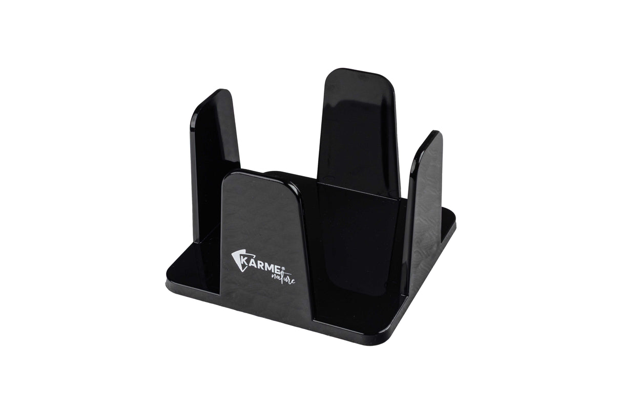 Servilletero 20x20 PS Negro -KARME.- 24uds