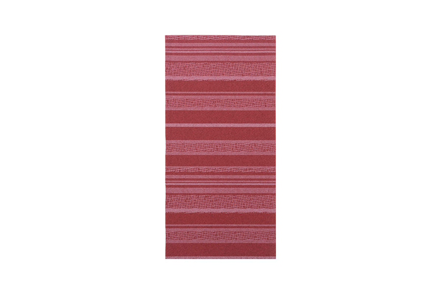 Servilleta Air Soft 40x40cm Pleg. 1/8 Burdeos Deco. Guaret, 480uds