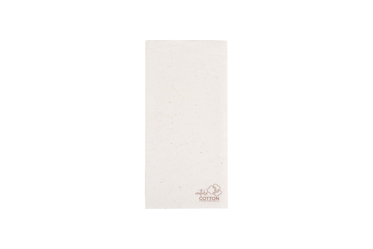 Serv. Cotton Nature 24x48cm 600 uds
