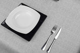Tablecloth Air Soft 100x100 Dob 1/8 100 units Deco. Gray Capri