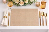 Mantel Cortado Bambulux 30x40cm Deco. Capri Melocotón, 250uds
