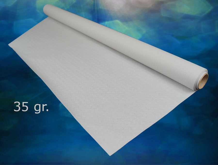 Rouleau de cheminée papier blanc 1x100m 35 gr.