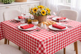 Oilcloth Roll 1.4x20m Red Squares