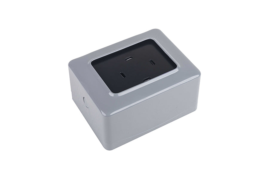 Servilletero Miniservi 17x17 Horizontal Gris,