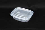 Envase Bisagra Oval -PP- 375cc. ( 12pq. x 50ud.)