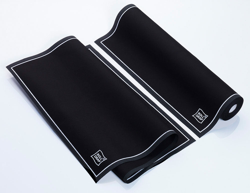 Roll Drap Black cotton cloth (10 units/roll)