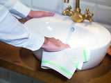 Bayeta Drytech 40x40 Cenefa Verde (5ud/rollo)