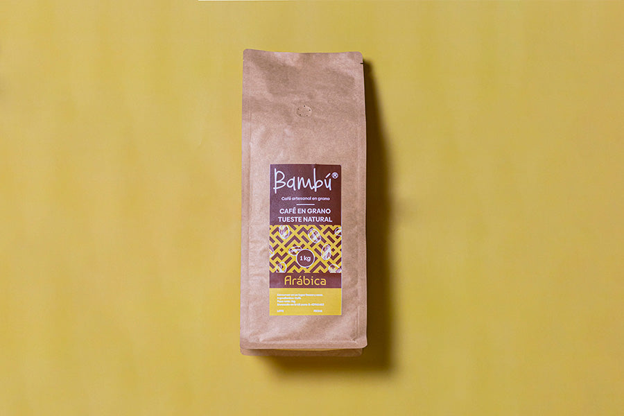 Cafe Bambu 100% Arabica 1kg (Caja de 6 pack)