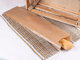 Bolsa Papel 22+7x36cm 35gr. Kraft Verjurado Rec.