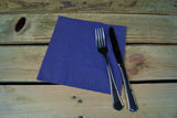 Servilleta 40x40cm Azul 2 Capas, 50uds 24paq