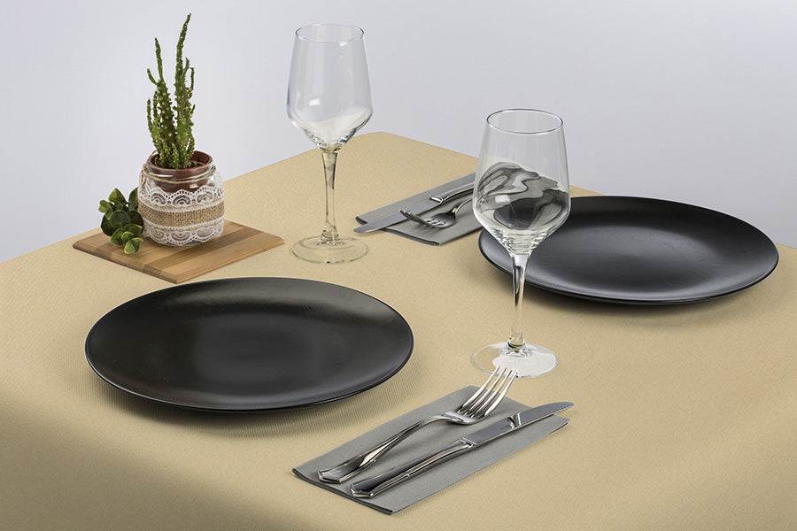 Air Soft Tablecloth 100x100 Dob. 1/8 100 units. Eco Nature