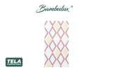 Servilleta Bambulux 48x48cm Pleg. 1/8 Deco. Tresmall Burdeos, 300uds