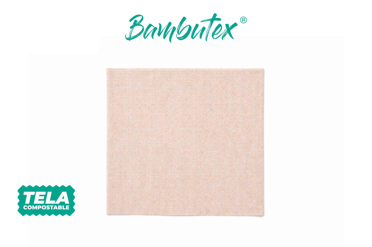 Servilleta Bambutex 48x48cm Deco. Capri Terra, 300uds
