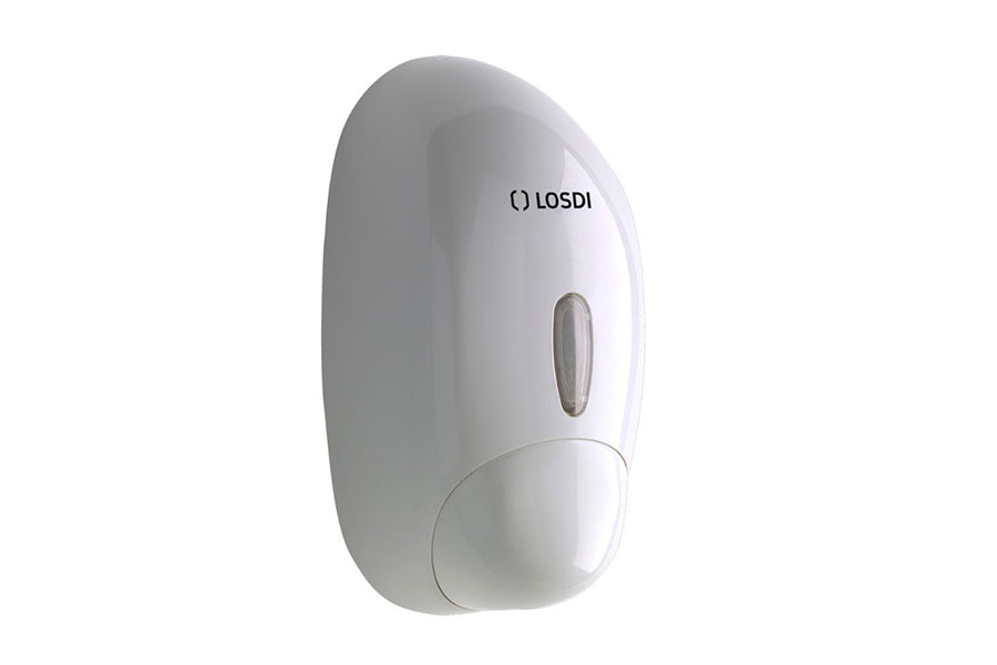 Dosificador Jabón Líquido ABS Blanco 900ml (Modelo París)