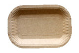 Grease-proof Kraft Horeca Tray 15x23cm 250gr 50 units Europe Mod.