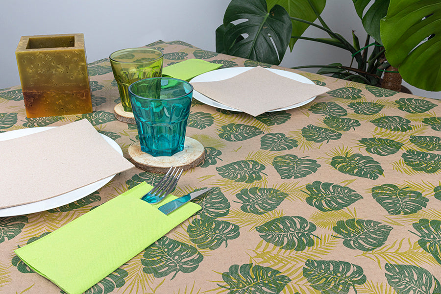Manteau Eco Nature 100x100 400u Déco. Monstera (rétractilado et codificado)