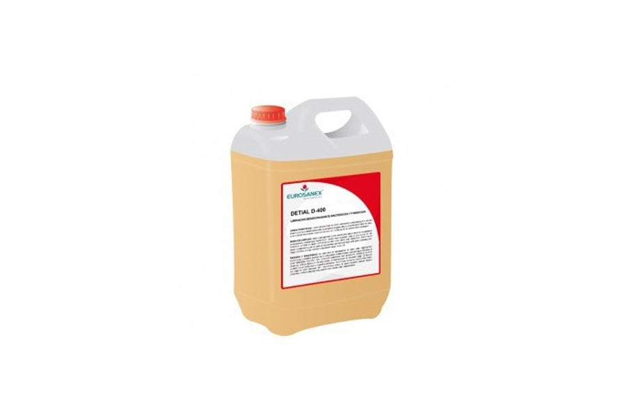 ; Detergente HA Detial D-400 5L (Limpiador desengrasante bactericida y fungicida)