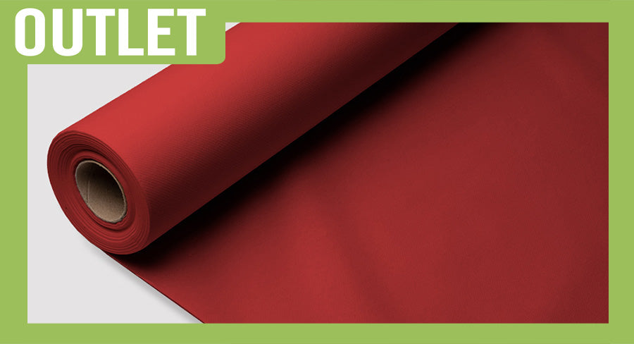 ; Rollo mantel Air Soft 1,20x25m Color Rojo