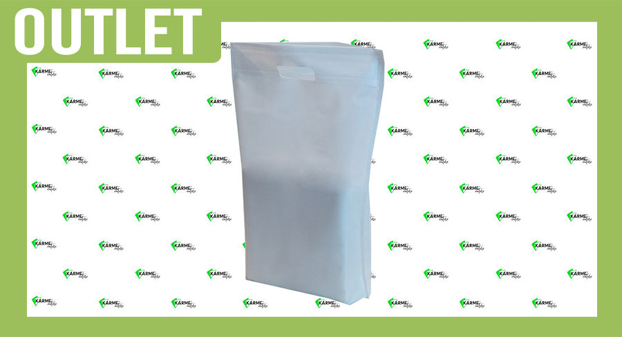 ; Bolsa Troquelada Novotex 40x50+10cm 60gr. Blanco 300 uds.