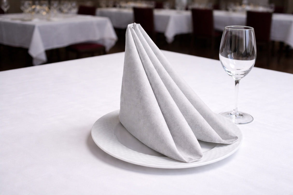 Servir. Bambutex 48x48 200ud. Blanc Déco. Capri Gris -ABIERTA-