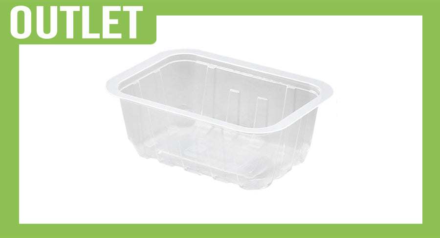 ; Envase Termosellable -PP- 375cc 100 uds (-5ºC a +120ºC)