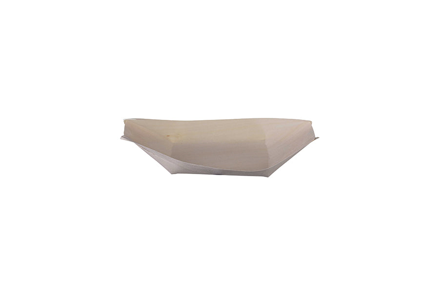 Barqueta de madera 200ml 17x8,5x2cm