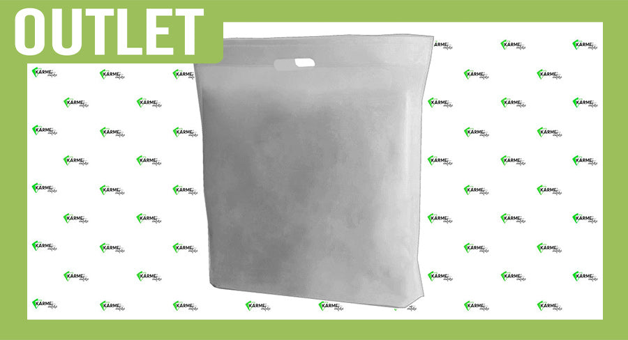 ; Bolsa Troquelada Novotex 50x50+10cm 60gr Blanco, 200uds