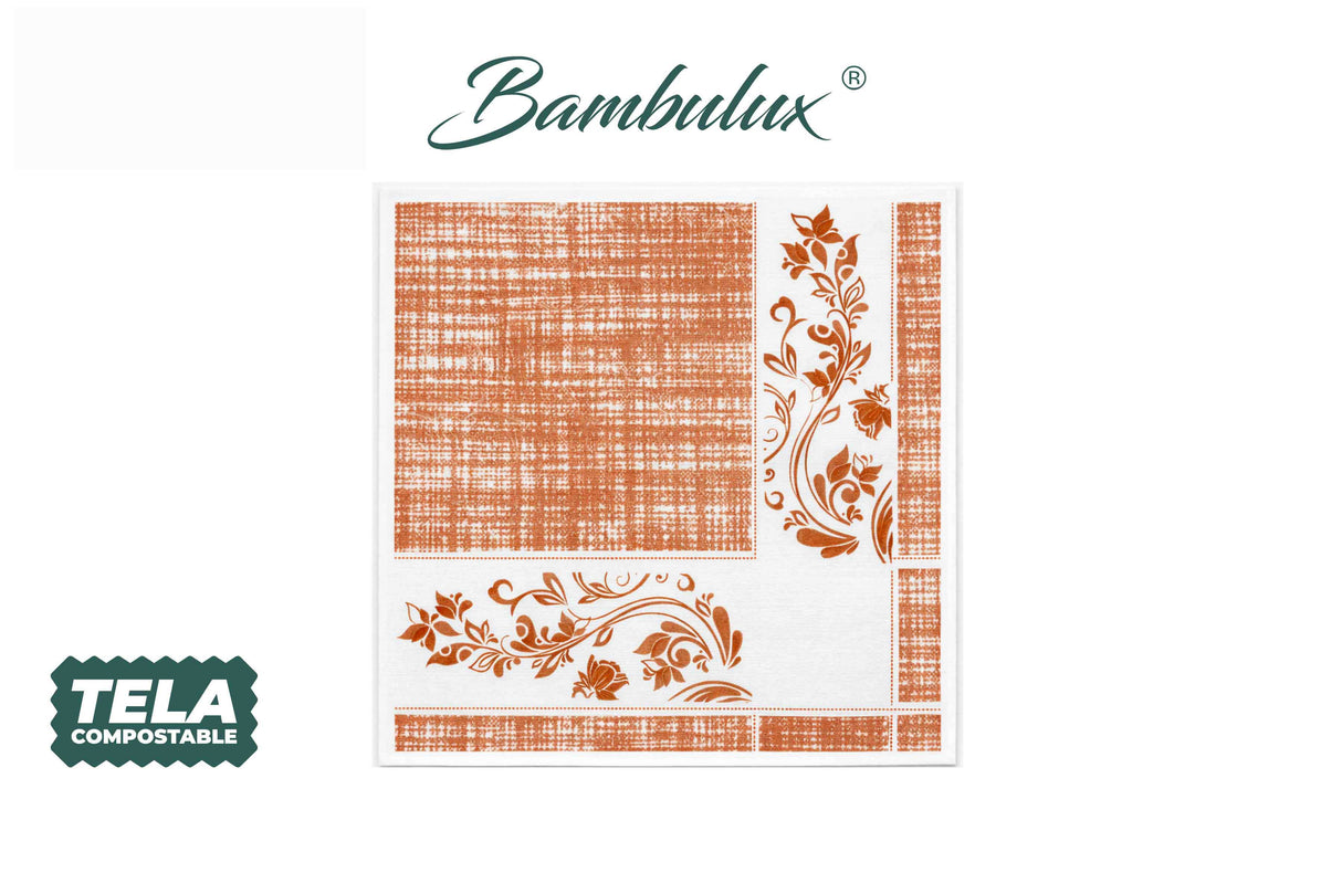 Servir. Bambulux 48x48cm 240uds Déco. Venise Terra