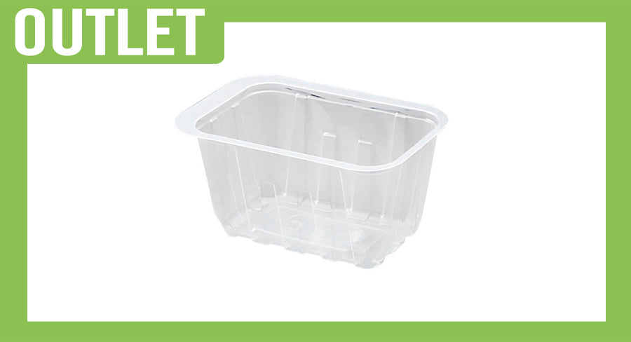 ; Envase Termosellable -PP- 500cc, 100uds (-5ºC a +120ºC)