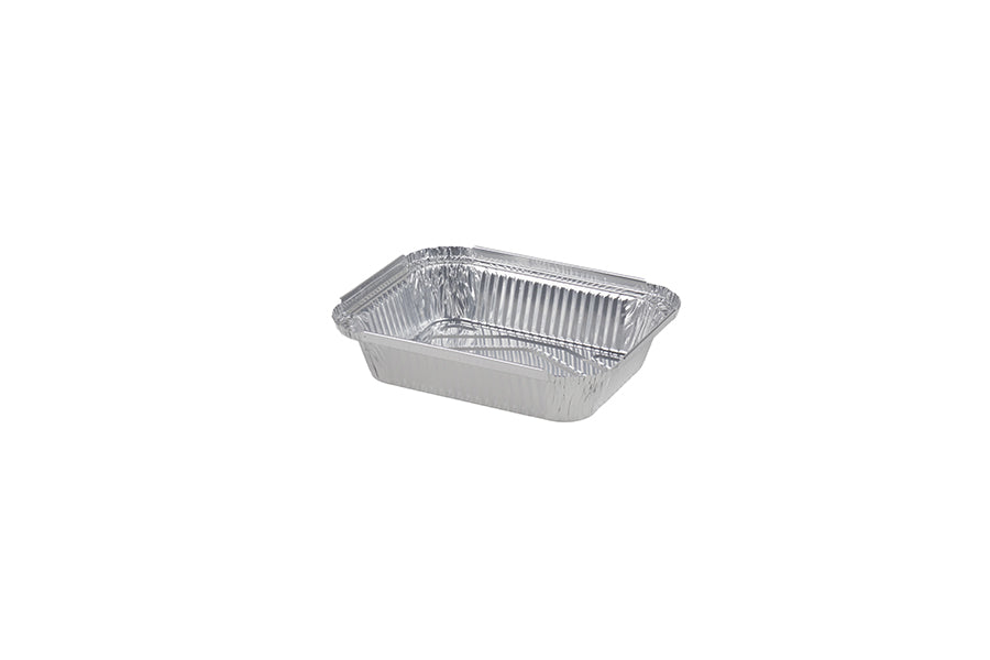 Envase Aluminio Rectangular 600ml, 1000uds