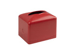 Servilletero 11x20cm ABS Rojo, 8uds