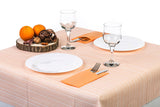; Mantel Air Soft 100x100 1/8 Deco Basic Naranja, 100uds.