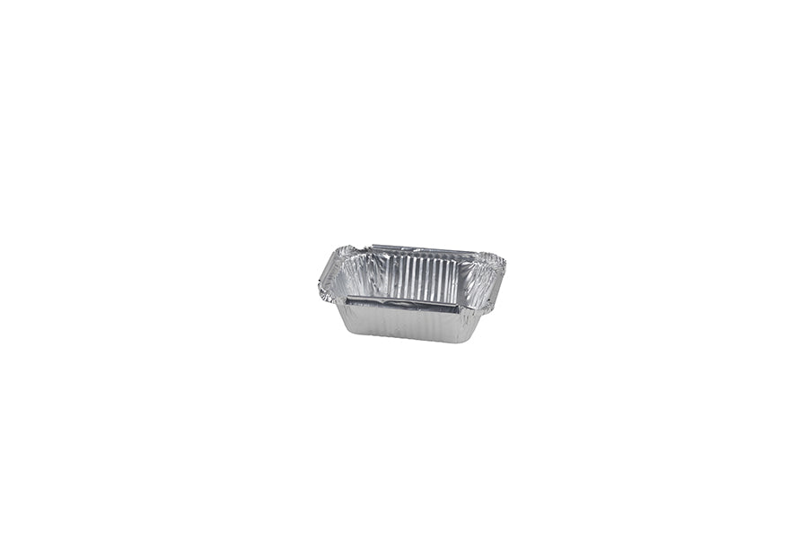 Envase Aluminio Rectangular 220ml, 1000uds