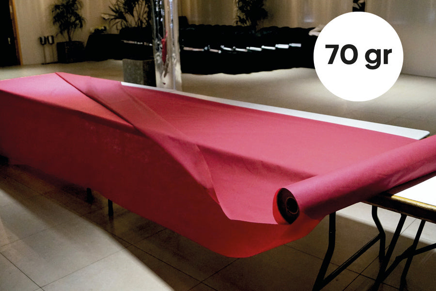 Rouleau de nappe pliée Startex 0,80 (1,6) x 25 m 