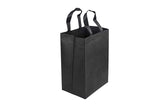 Bolsa Asa Plana Novotex 90g Negra 24+17x34cm 250ud