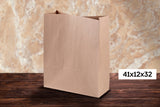 Bolsa Papel Kraft Americana 41x12x32cm 90gr, 250uds