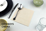 Napkin 40x40 PP 600 units Deco. Cow Boys CR (Cream)