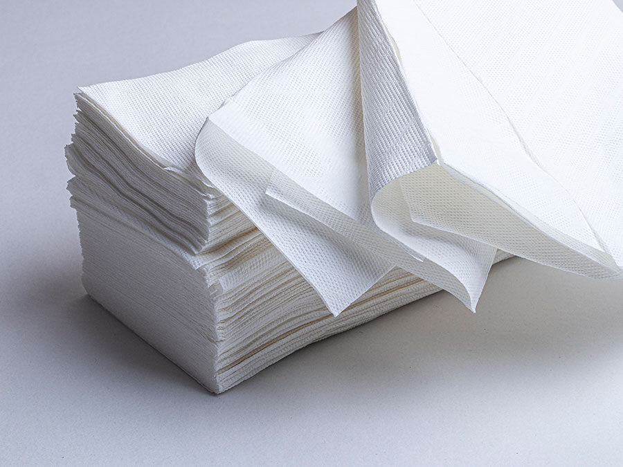 Toalleta Tissue 2 capas 21x22cm, 20paq 190uds