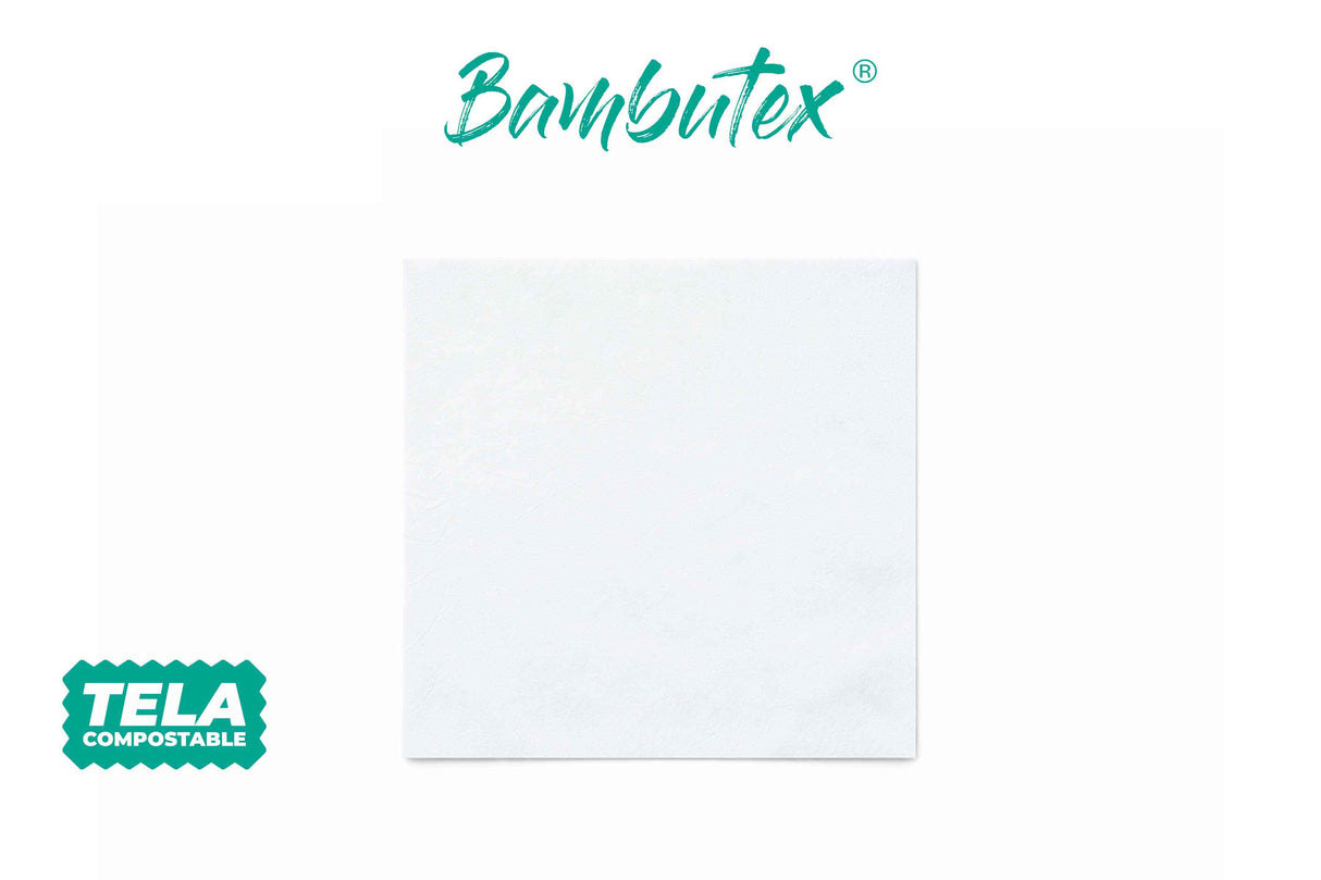 Serv. Bambutex 48x48 300 unités. Blanc