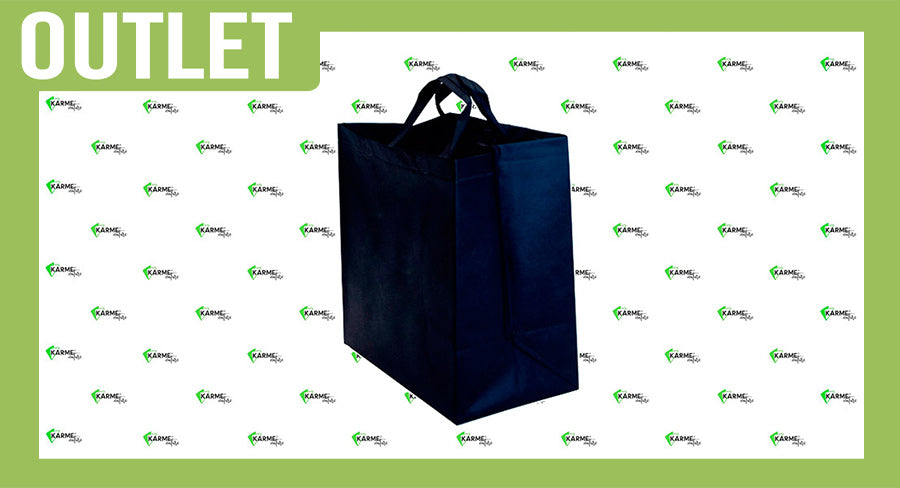 ; Bolsa Box Novotex 30+17x30cm 80gr Negro, 160uds