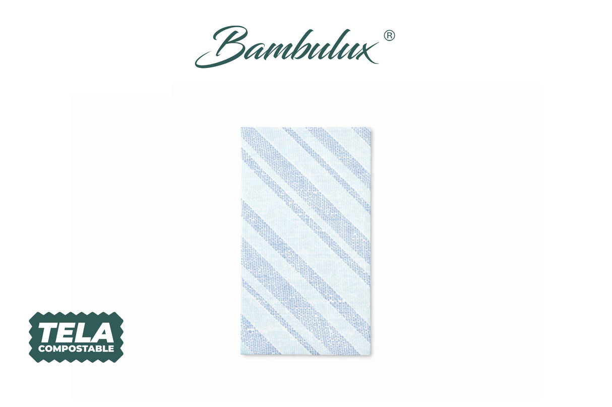 Servir. Bambulux 30x48 Pleg 1/4 480uds. Déco. Marea Azul