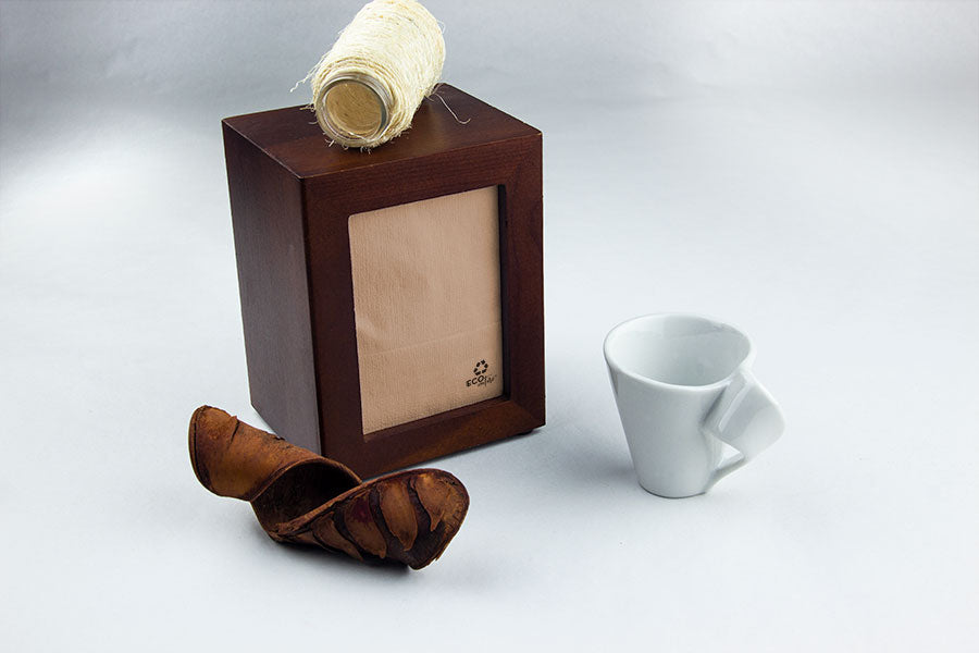 Serv. Minis 17x17 Papier de soie Eco Nature 100u. 60pq.