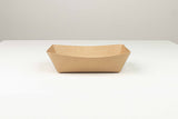Barquette Kraft anti-graisse 222x140x60mm (2pq x 150u) 