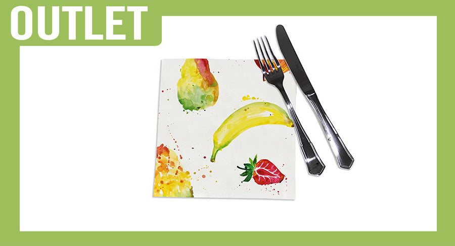 ; Serv. PP 40x40 Imp. Digital Tutti Frutti 240uds.