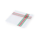 Paño Sarga Basic Blanco Pack 12 uds, (45x40cm)